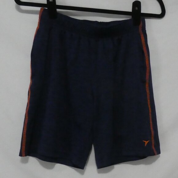 OLD NAVY - Active - Go Dry | large (10-12) | Navy Sport Shorts | Orange Stripes - Picture 1 of 14